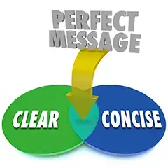 Keep Your Message Clear and Concise