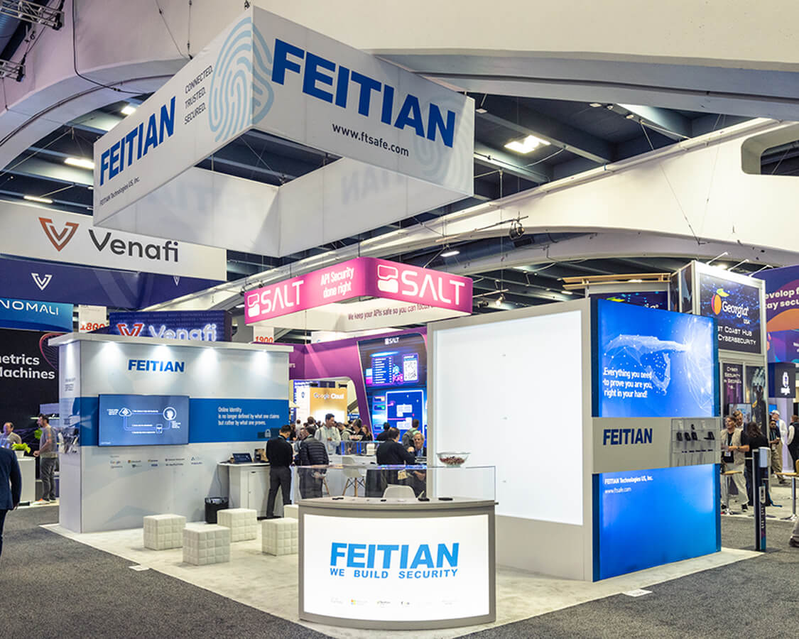 20'X20' TRADE SHOW BOOTH RENTAL AT RSA 2022, SAN FRANCISCO, CA
