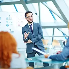 Man Giving Presentation
