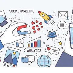 Influencers Start with Social Media