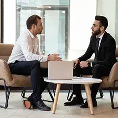 Meet potential customers face-to-face