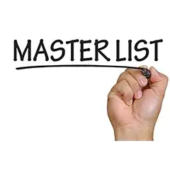 Create a Master List of Shows