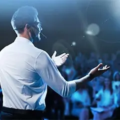 Participate in speaking events