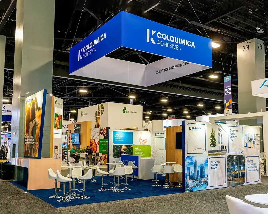 COLQUIMICA 20×30 Trade Show Booth AT Idea Show 2025, Miami, FL