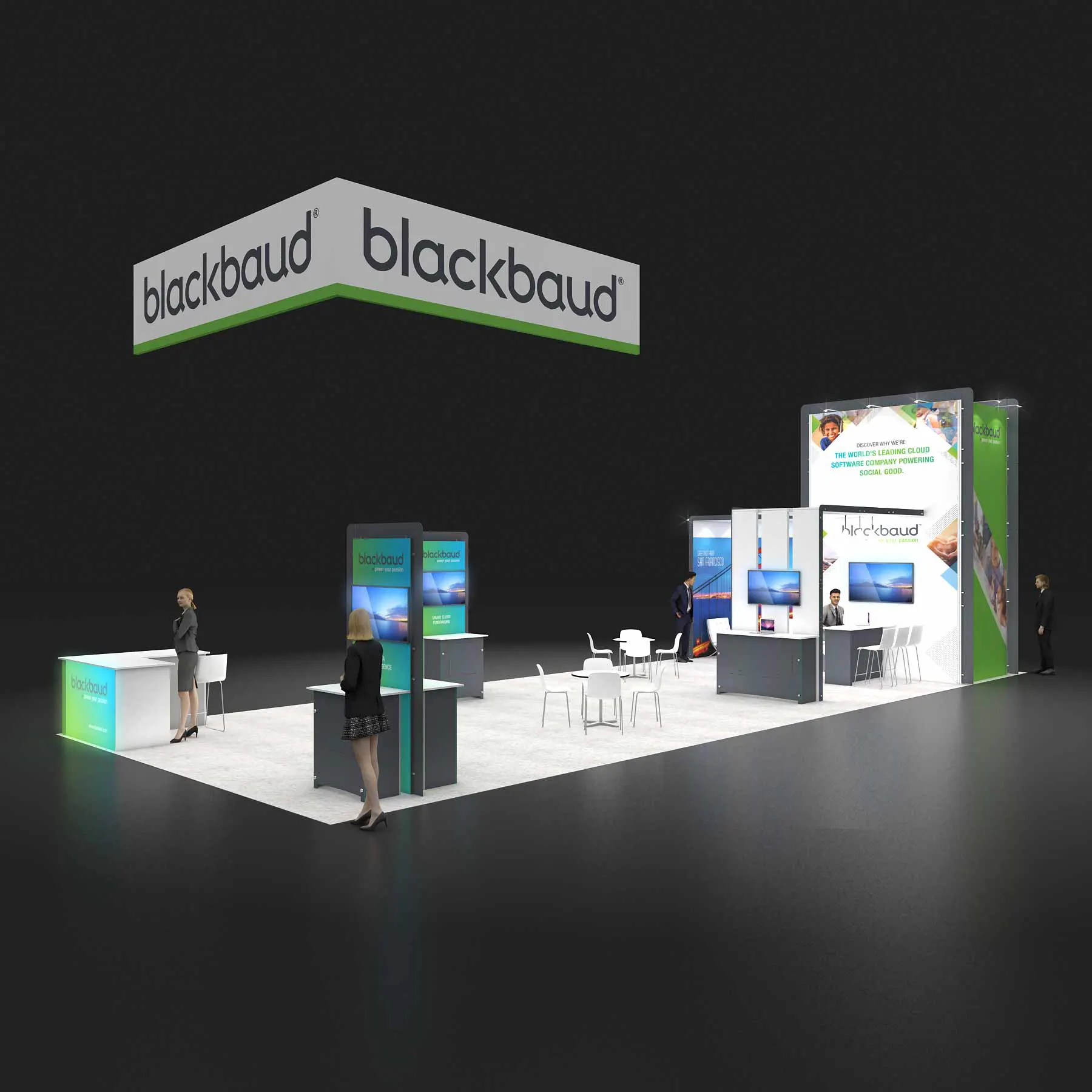 10×10 Trade Show Booth Rental