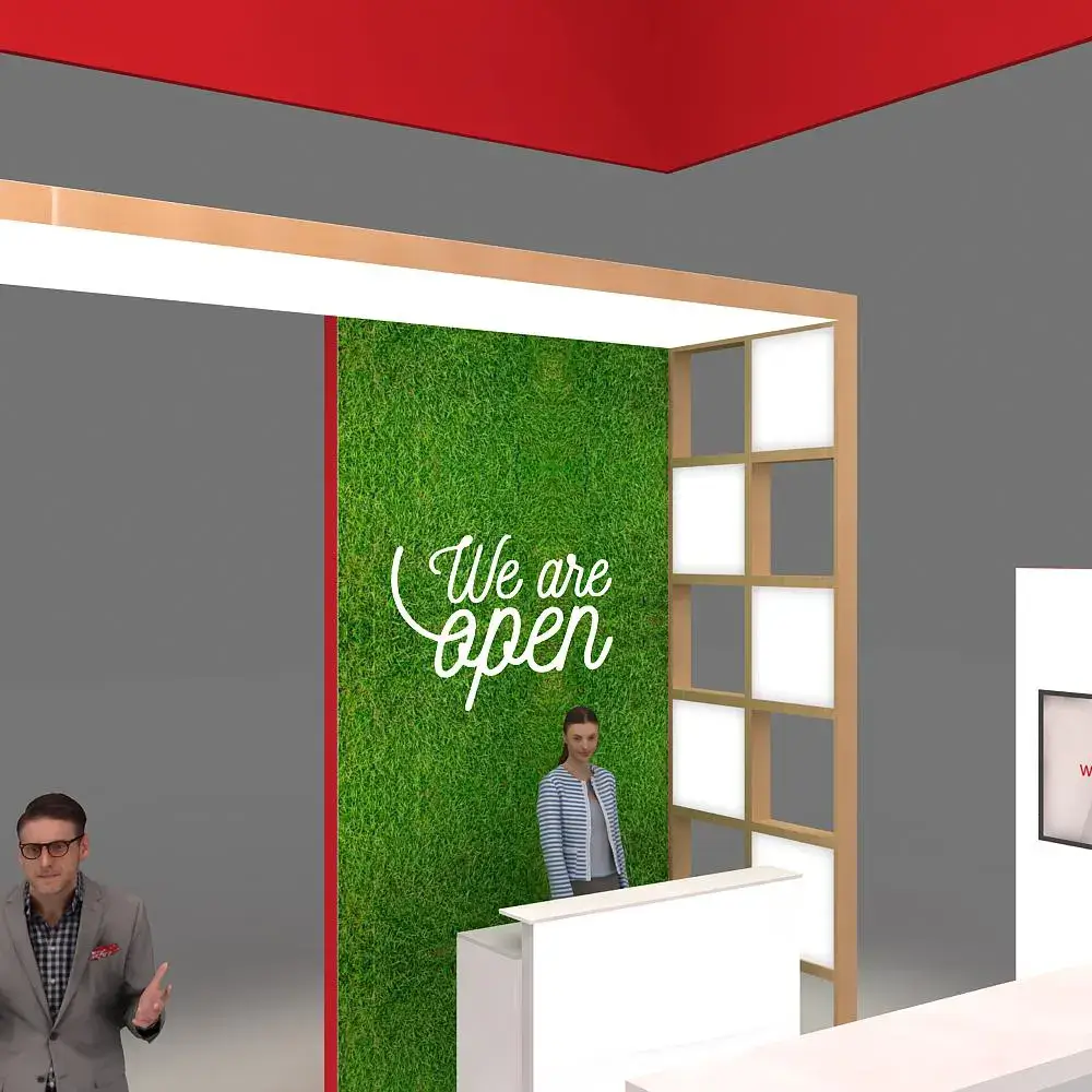 BRLU2020 51 US SYSTEMS Booth Design Close View 2