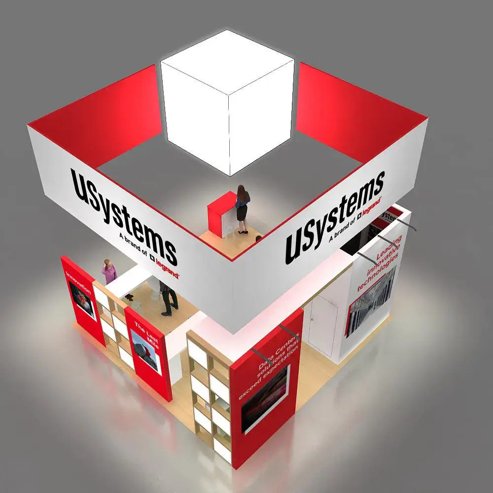 BRLU2020 51 US SYSTEMS Booth Design Upper View