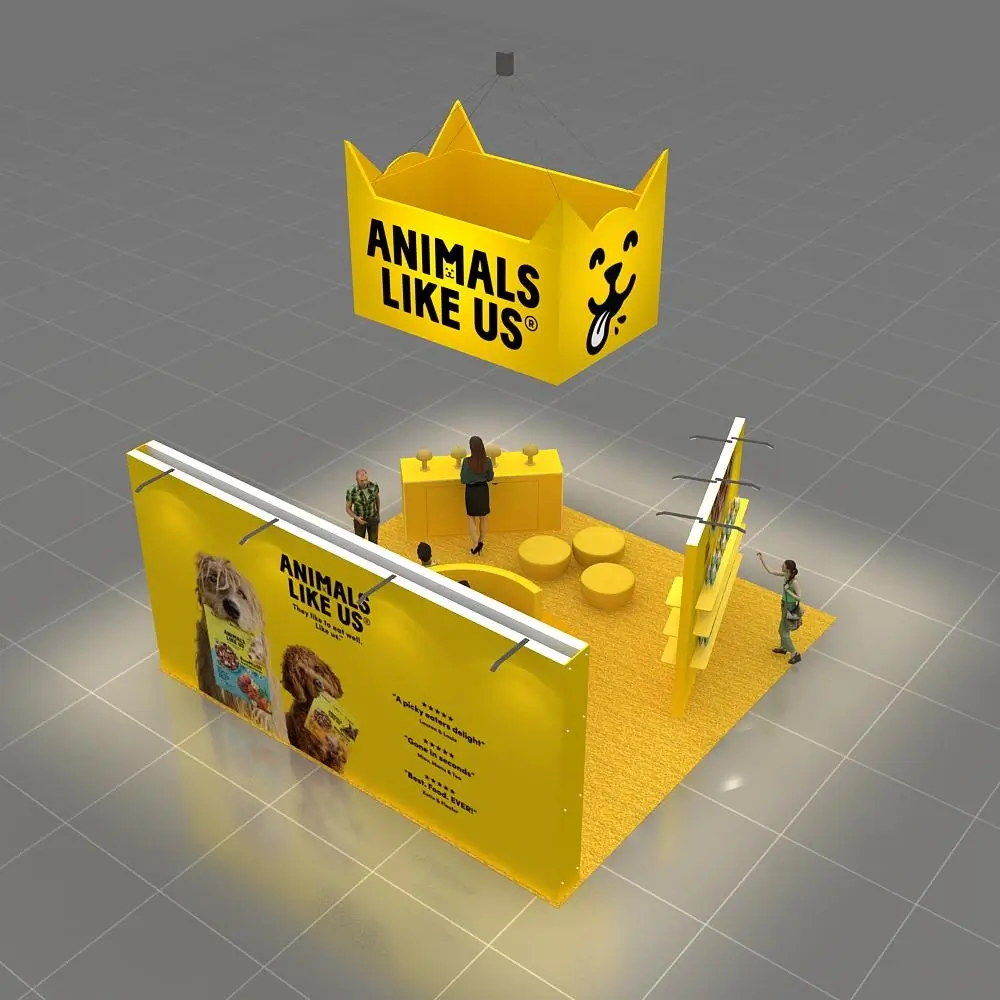 BRLU2020 56 ANIMAL LIKE US Booth Design (9)