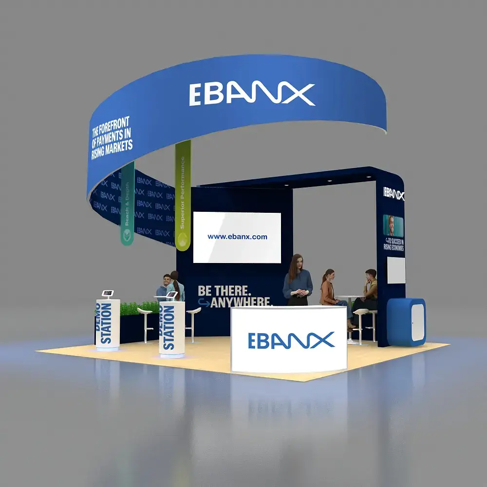 Ebanx 20x20 Booth Design (2) Ebanx 20x20 Booth Design (2)