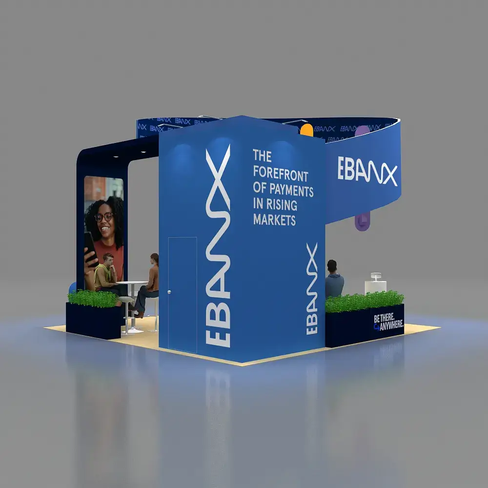 Ebanx 20x20 Booth Design (4) Ebanx 20x20 Booth Design (4)