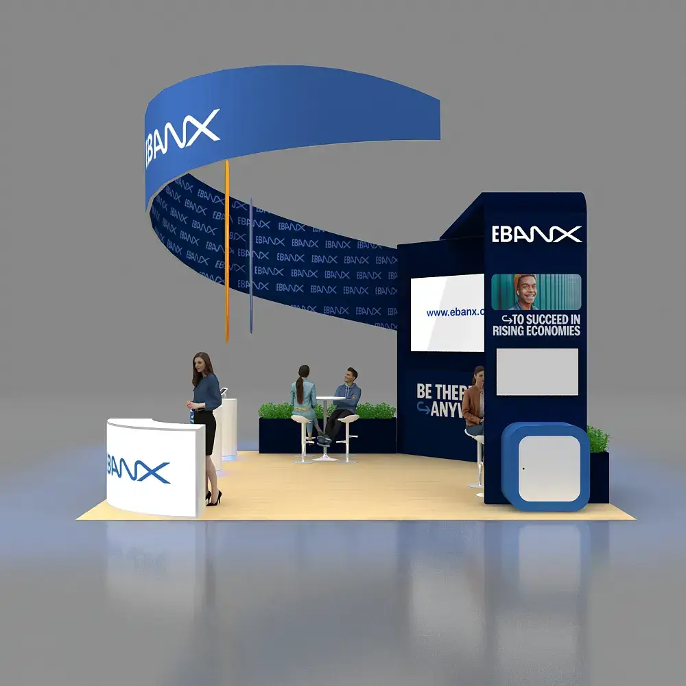 Ebanx 20x20 Booth Design (5) Ebanx 20x20 Booth Design (5)