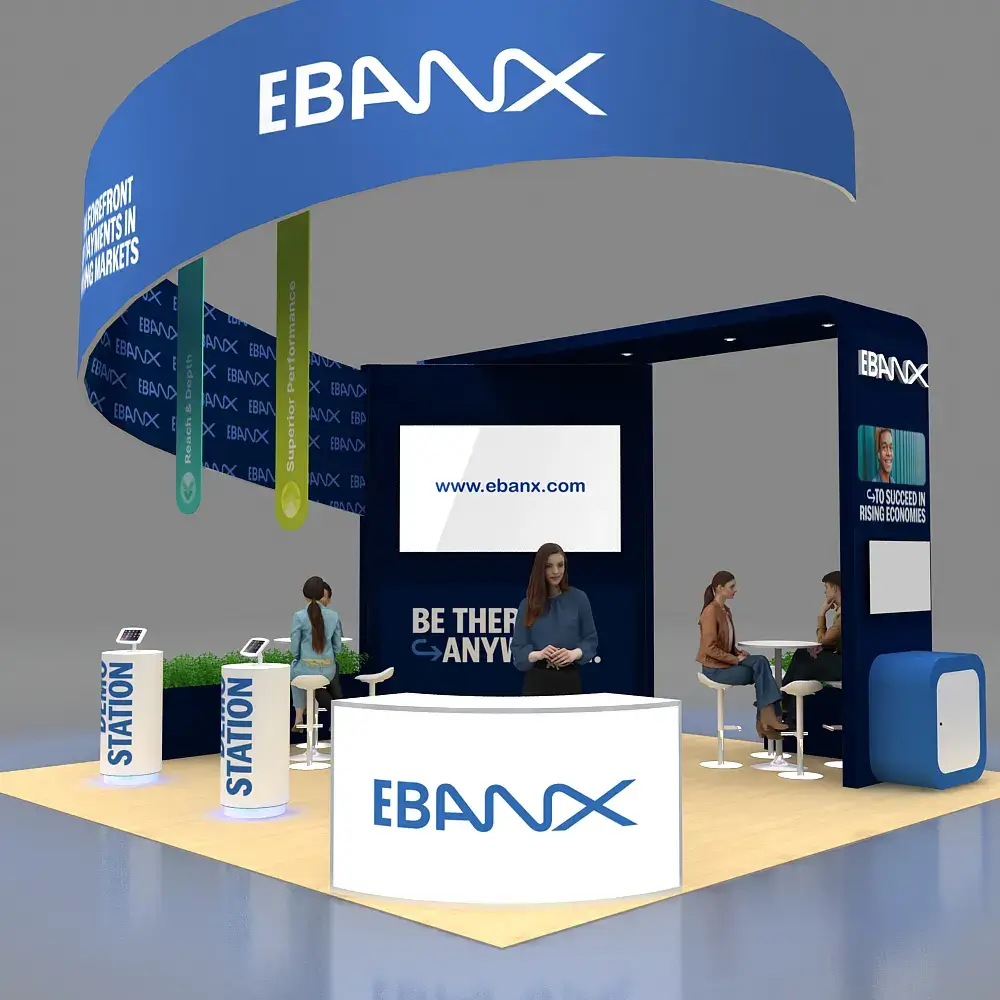 Ebanx 20x20 Booth Design (6) Ebanx 20x20 Booth Design (6)
