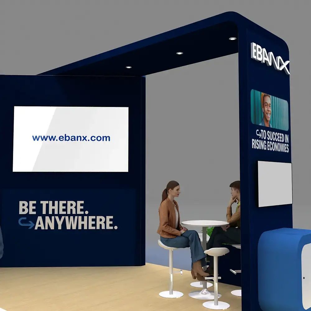 Ebanx 20x20 Booth Design (7) Ebanx 20x20 Booth Design (7)