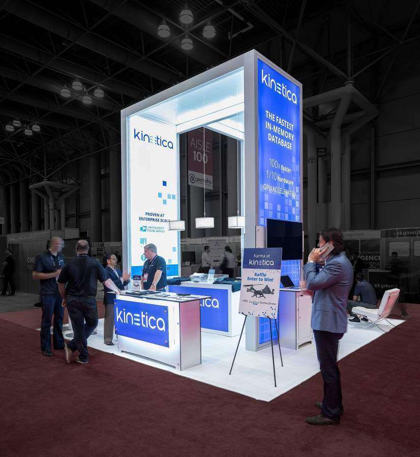 10×10 Trade Show Booth Rental