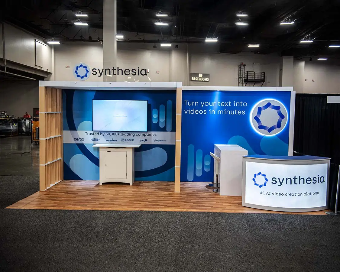 Trade show Rental Booth at ICSC Las Vegas 2024 Exponents