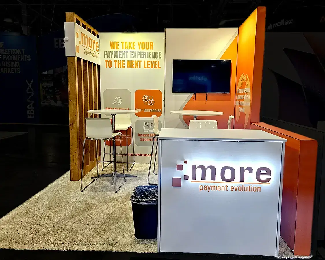 Trade show booth rentals in Las Vegas for Prosper Show 2025