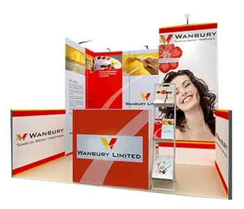 10×10 Trade Show Booth Rental