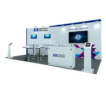 10×10 Trade Show Booth Rental