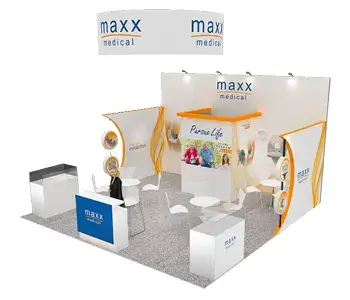 10×10 Trade Show Booth Rental