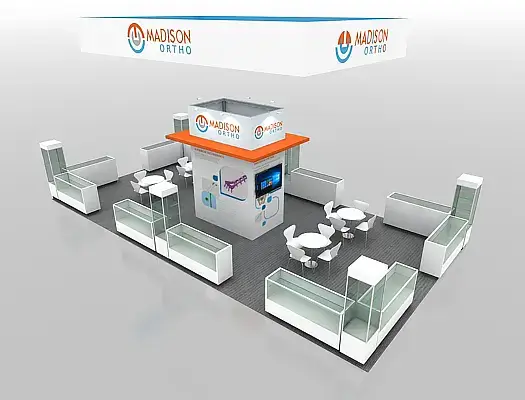 10×10 Trade Show Booth Rental
