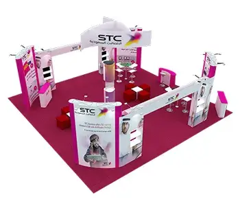 10×10 Trade Show Booth Rental