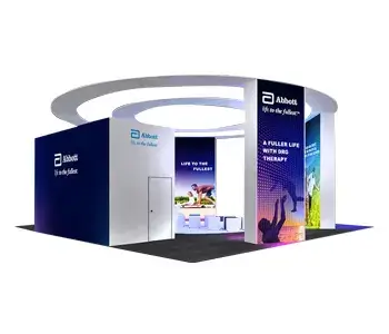 10×10 Trade Show Booth Rental