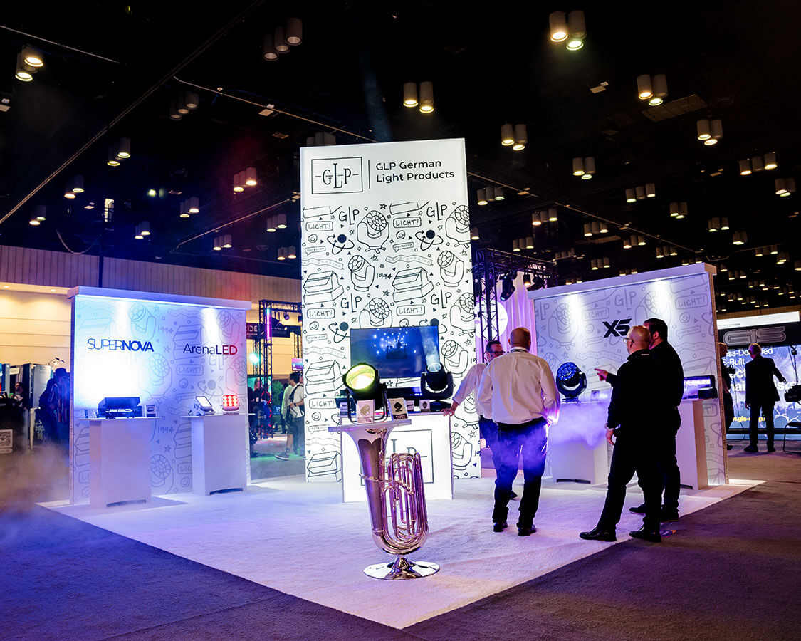 Custom trade show booth rentals in Orlando for