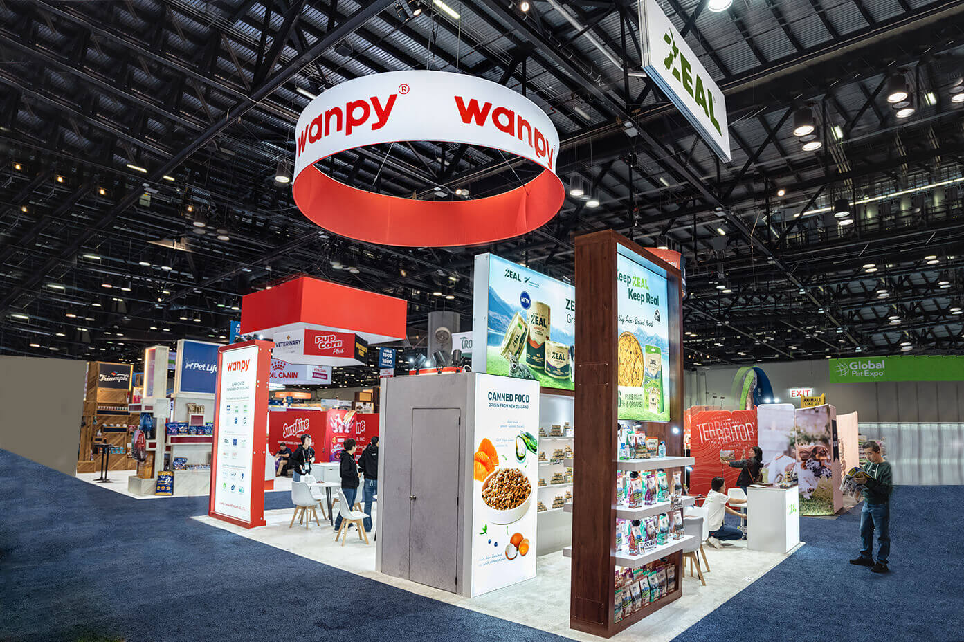 Trade show exhibits in Orlando for Traffic Expo 2025