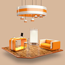 Trade show booth rental