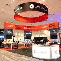 Exhibit booth rental
