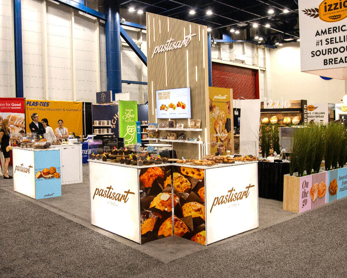 20x20 Trade Show Booth at IDDBA Show, Houston, TX