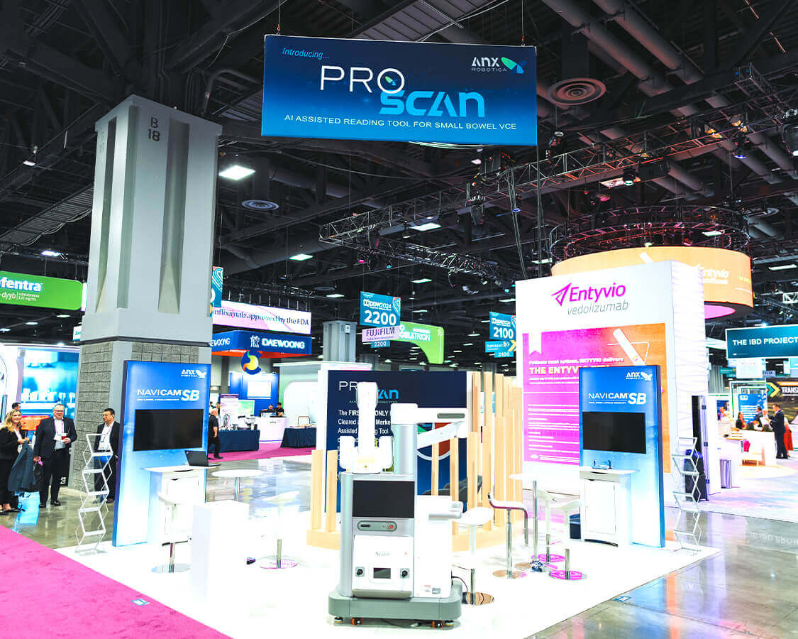 ANX Robotics - 20x20 Exhibition Stand Rentals AT DDW Show 2024, Washington
