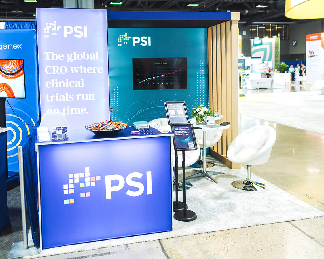 PSI CRO - 10x10 Exhibition Stand Rentals AT DDW Show 2024, Washington