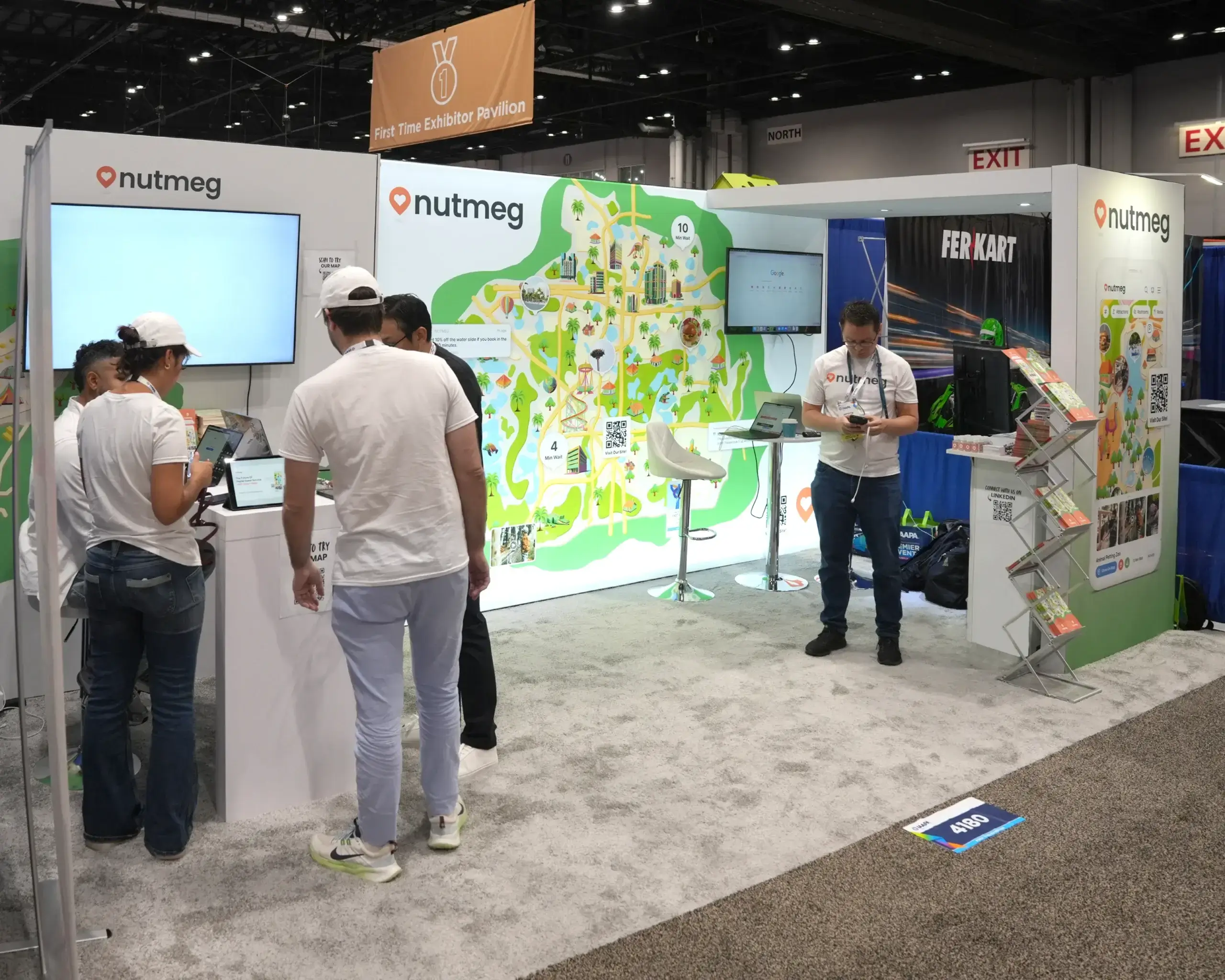 nutmeg - 10×20 Exhibition Stand Rentals AT IAAPA Show 2024, Orlando, FL