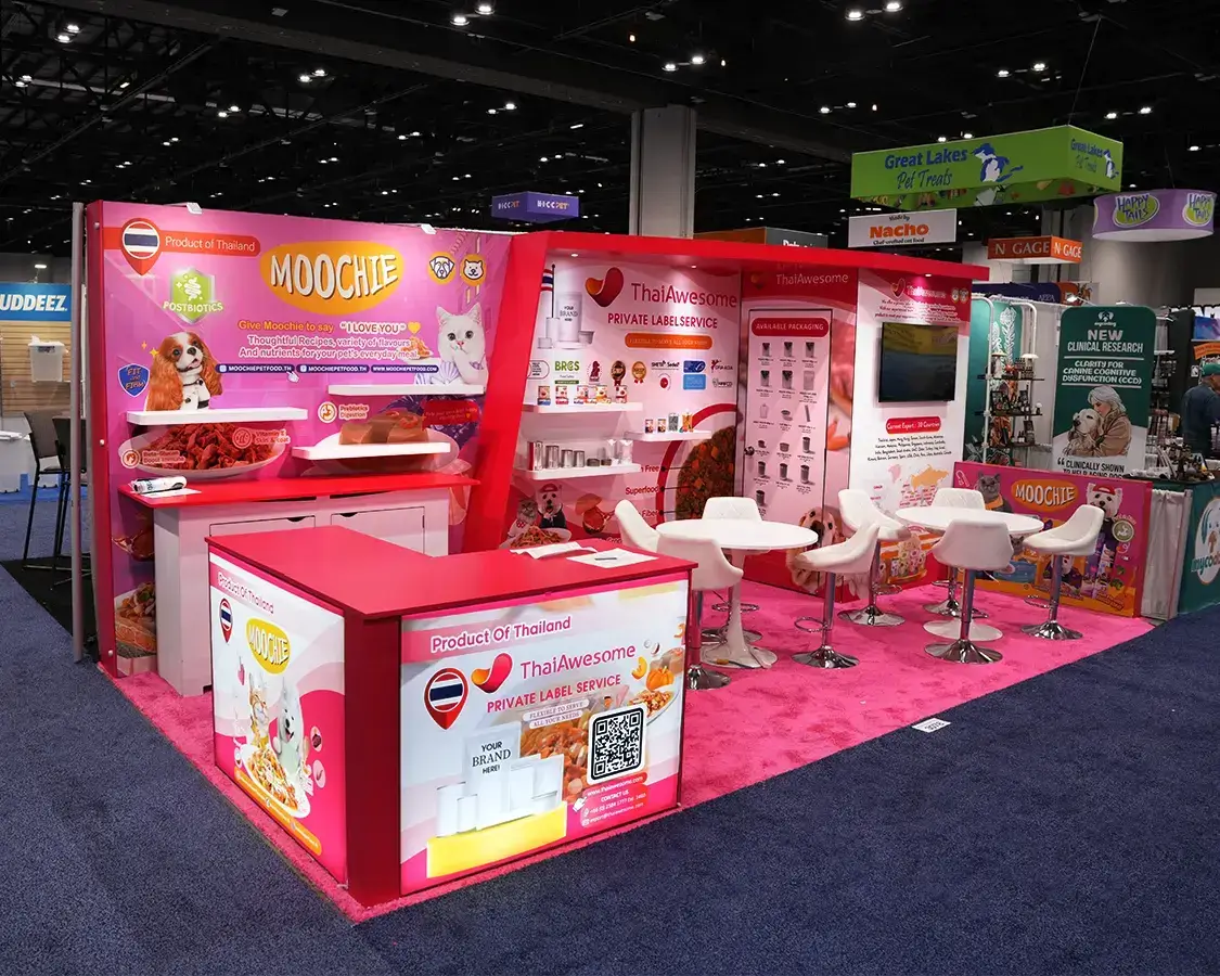 10×20 Exhibits Booth Rental AT Global Pet Expo Show 2025, Orlando, FL
