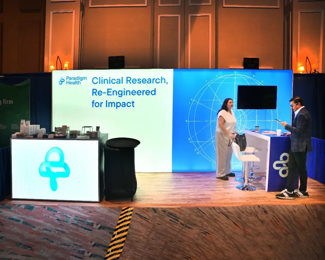 Paradigm Health 10×20 Trade Show Exhibit Rental AT Scope Summit Show 2025, Orlando, FL