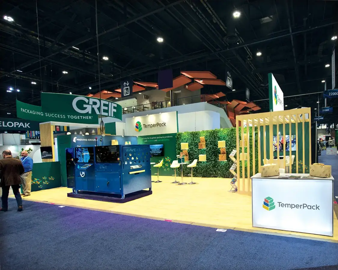 20×40 Trade Show Booth Rental AT Pack Expo Show 2024, Chicago, IL