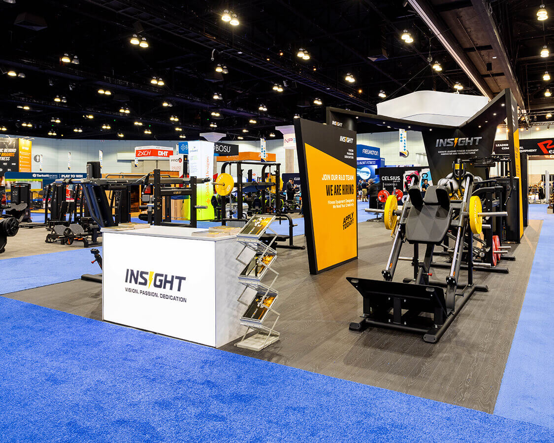 20×50 Booth Rental AT IHRSA Show 2024, Los Angeles, CA