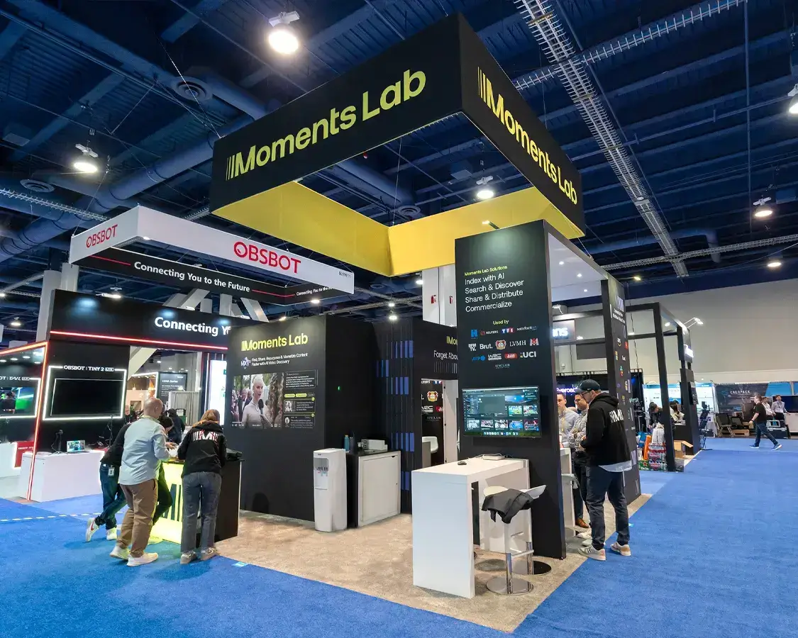 Visionular - 10x20 Exhibition Stand Rentals AT NAB Show, Las Vegas, NV