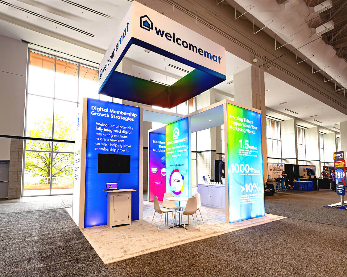 20×20 Trade Show Booths AT Car Wash Show 2024, Nashville, TN