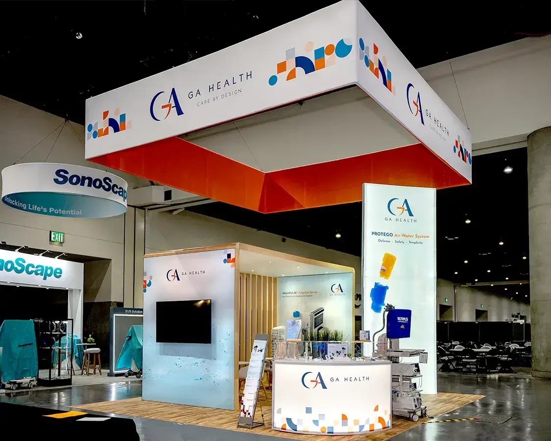 20x20 Trade Show Exhibit Rental AT DDW Show 2025, San Diego, CA