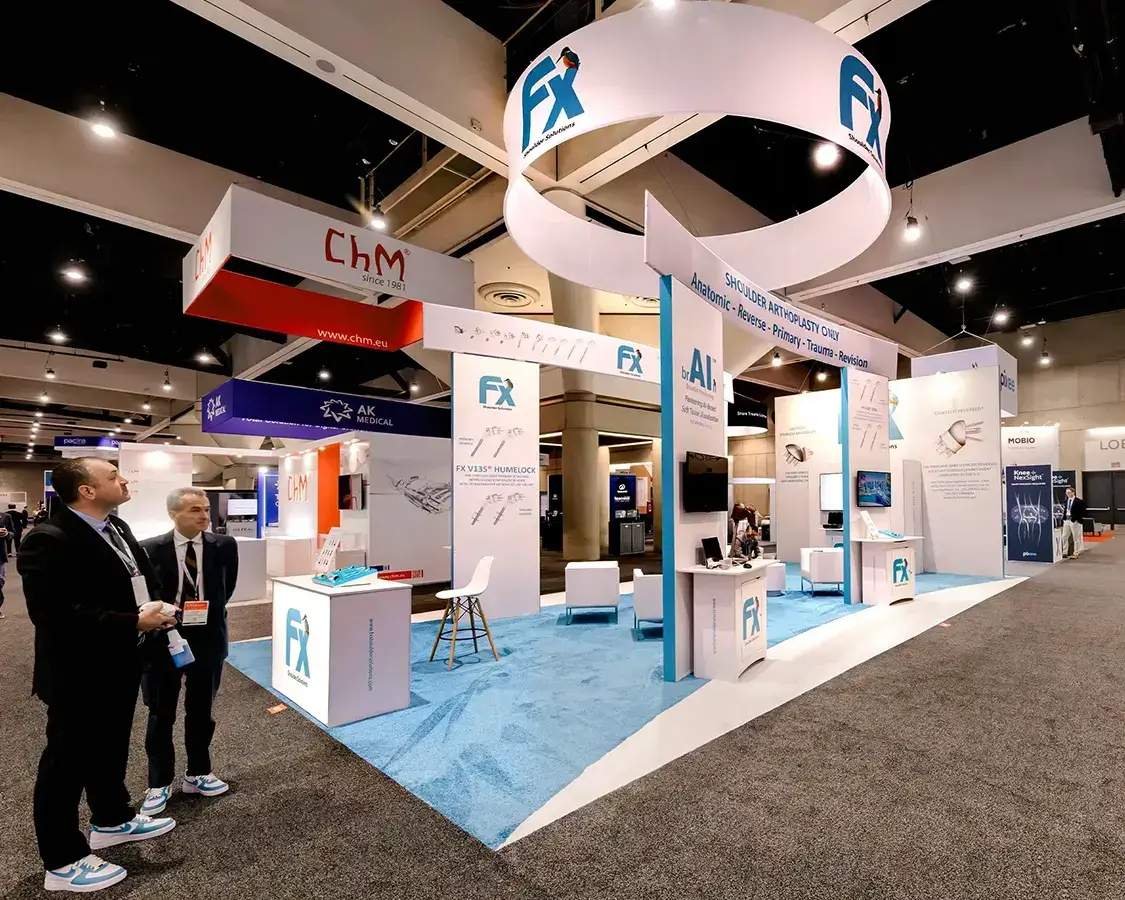 20×40 Trade Show Booth AT AAOS Show 2025, San Diego, CA