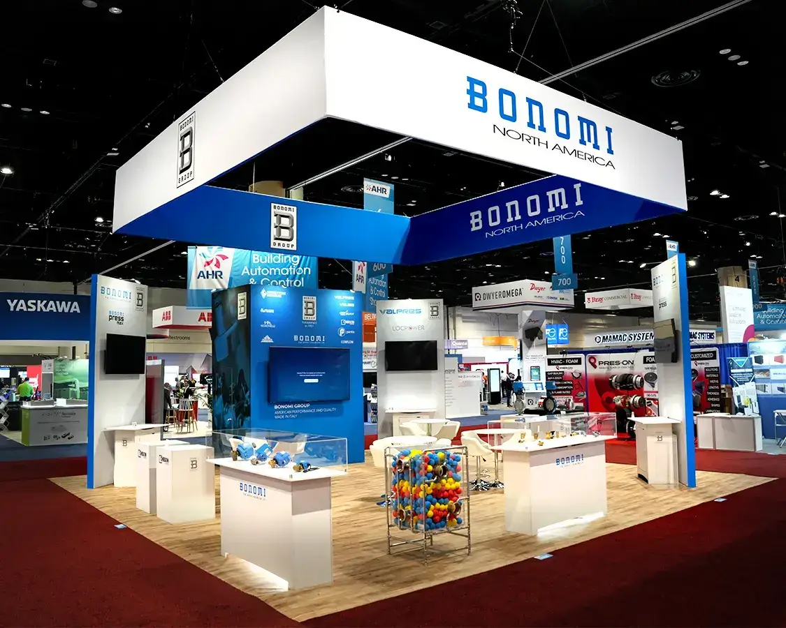 30×30 Trade Show Booth Rental AT AHR Show 2025, Orlando, FL