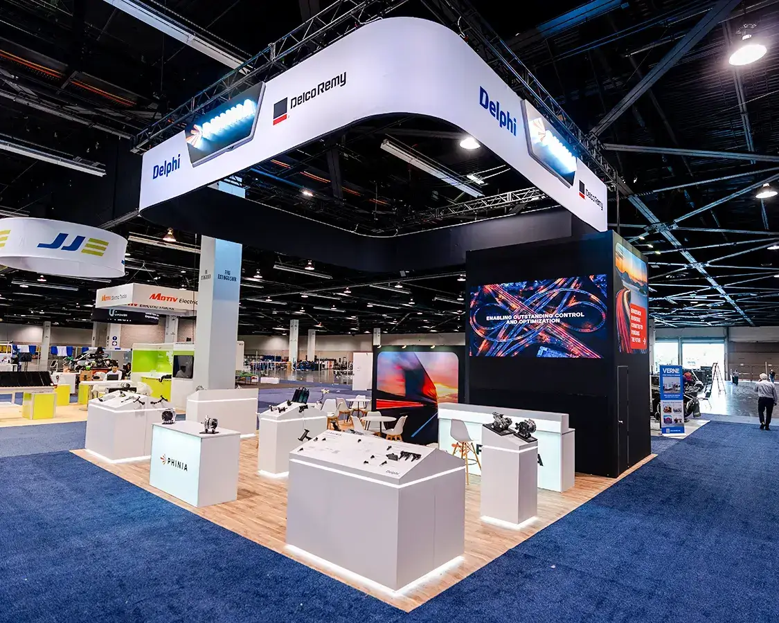 30×30 Trade Show Exhibit Booth AT ACT Show 2025, Anaheim, CA