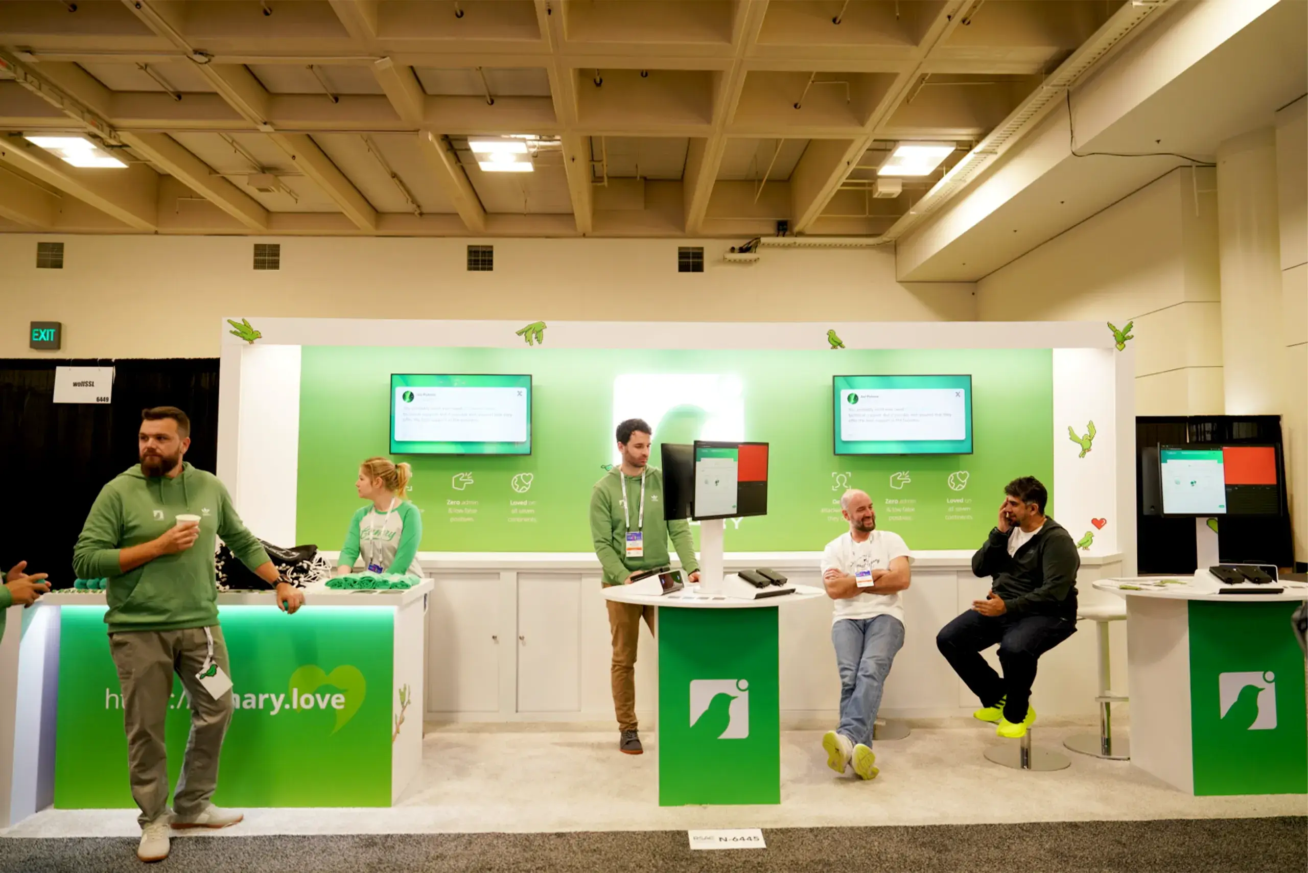 Thinkst 10x20 Trade show Booth Rental at RSA Conference