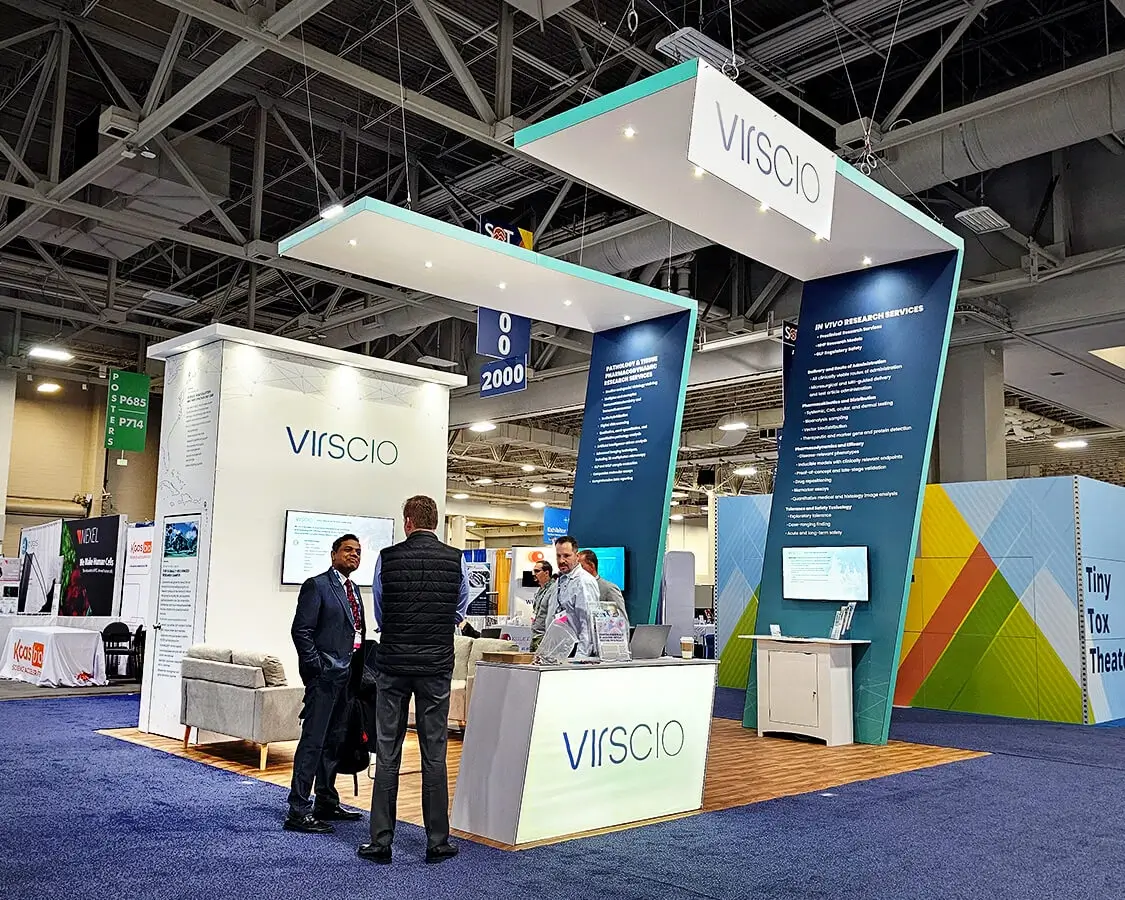 20×20 Trade Show Booth Displays AT SOT Show 2024, Salt Lake City, Utah