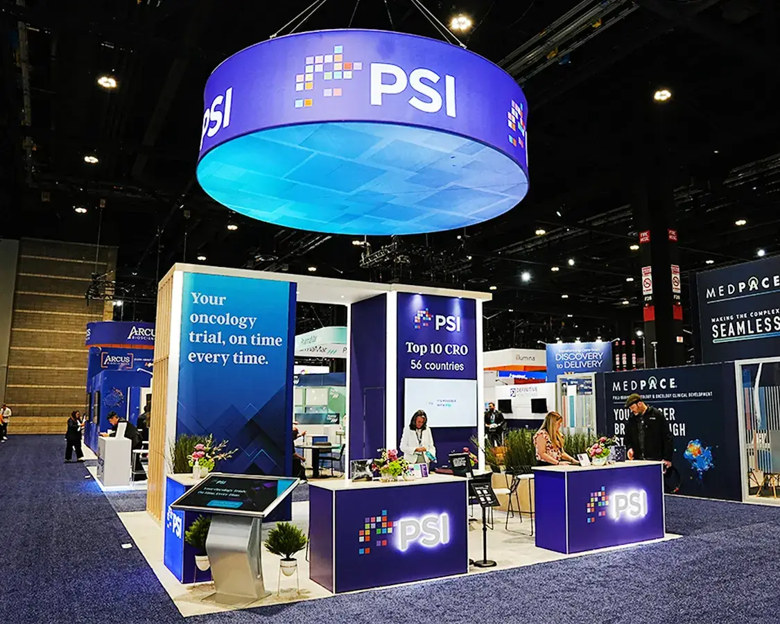 Grab every eye with awe-inspiring 20x20 psi booth rentals for asco shows