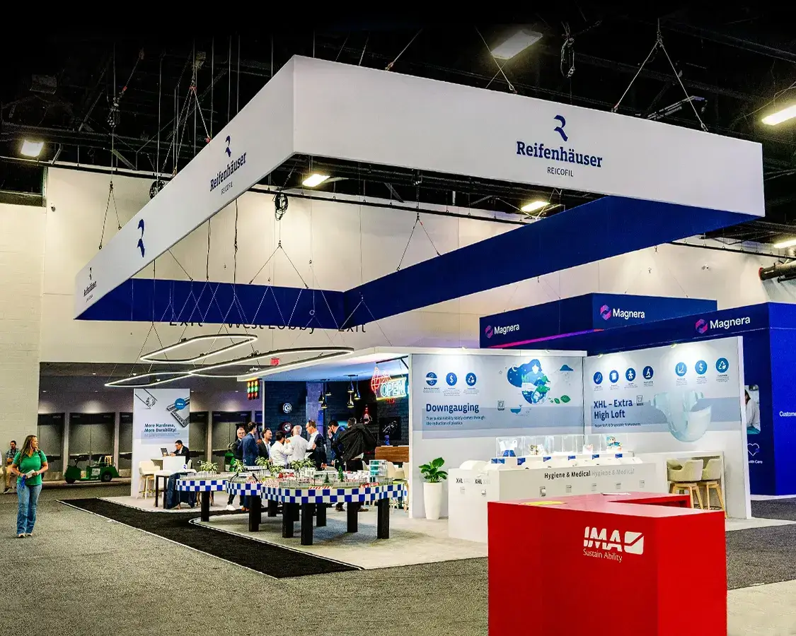 Reifenhauser 30x50 Trade Show Exhibit AT Idea Show 2025, Miami, FL