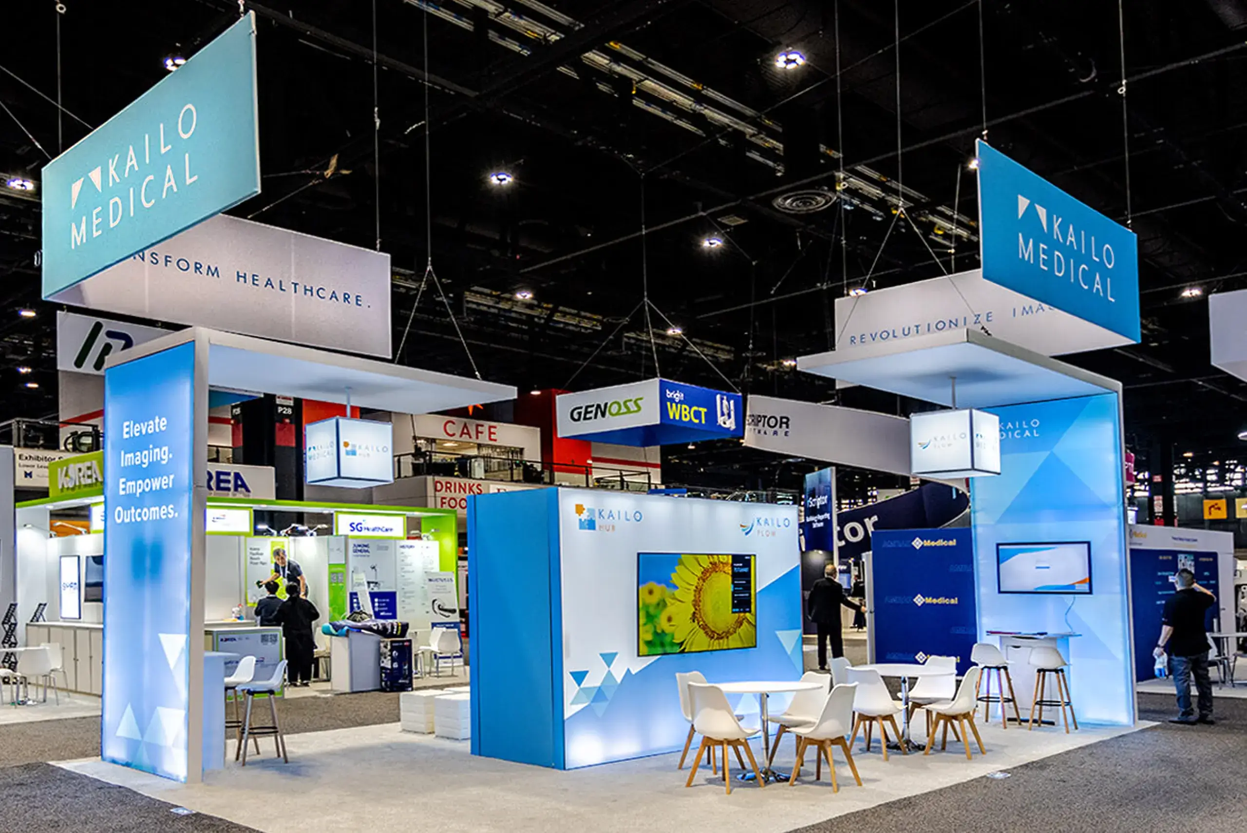 Kailo Medical 20×30 Trade Show Exhibit Booth at RSNA