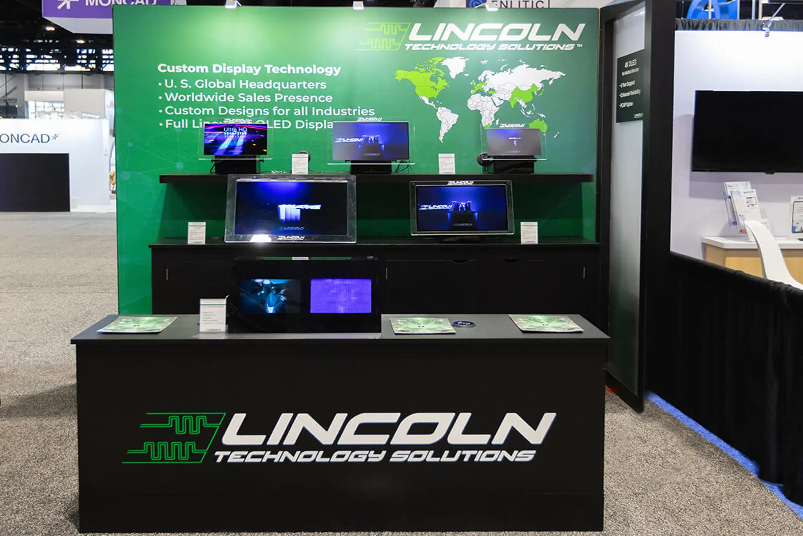 Lincoln - 10x10 Trade show display at RSNA